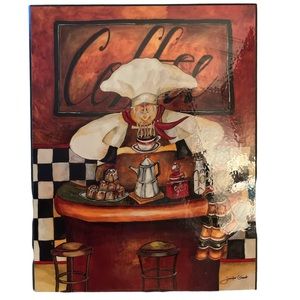 Sonoma Aroma by Jennifer Garant Mounted Laminate Print Wooden Wall Art Plaque